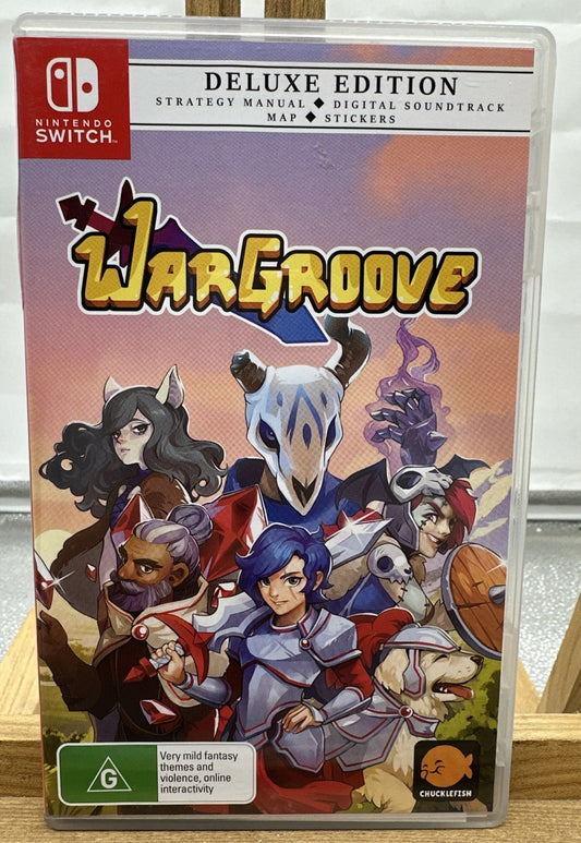 War Groove Deluxe Edition Nintendo Switch Game In Good Condition 9277