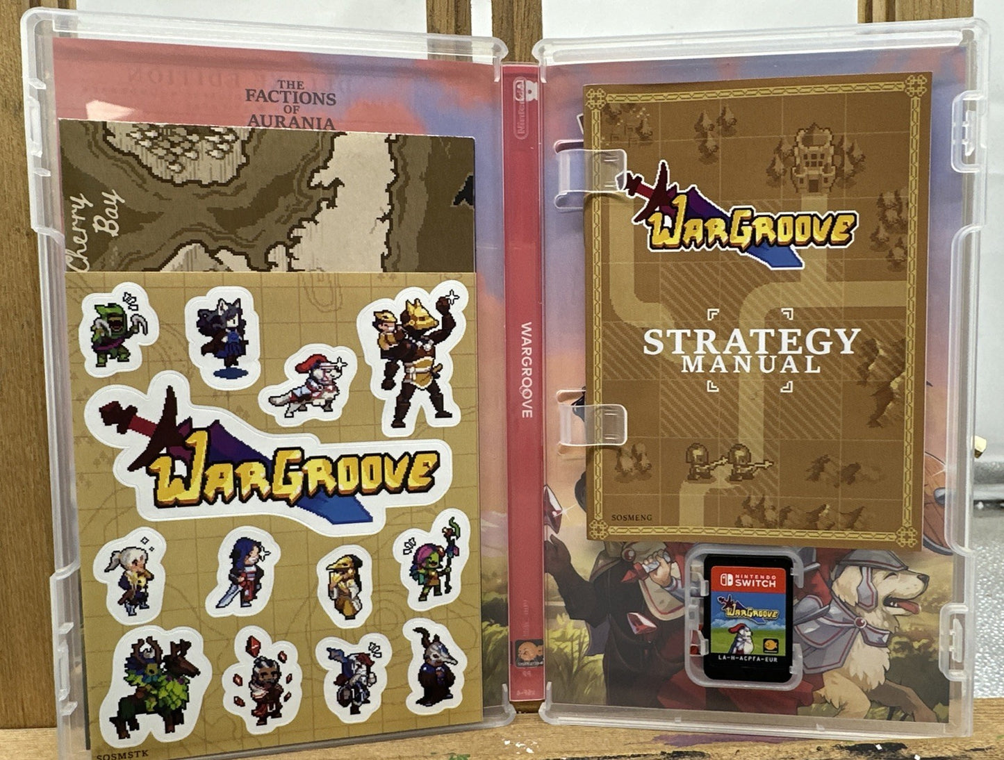 War Groove Deluxe Edition Nintendo Switch Game In Good Condition 9277