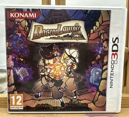 Doctor Lautrec and the Forgotten Knights Nintendo 3DS Complete Game 9248
