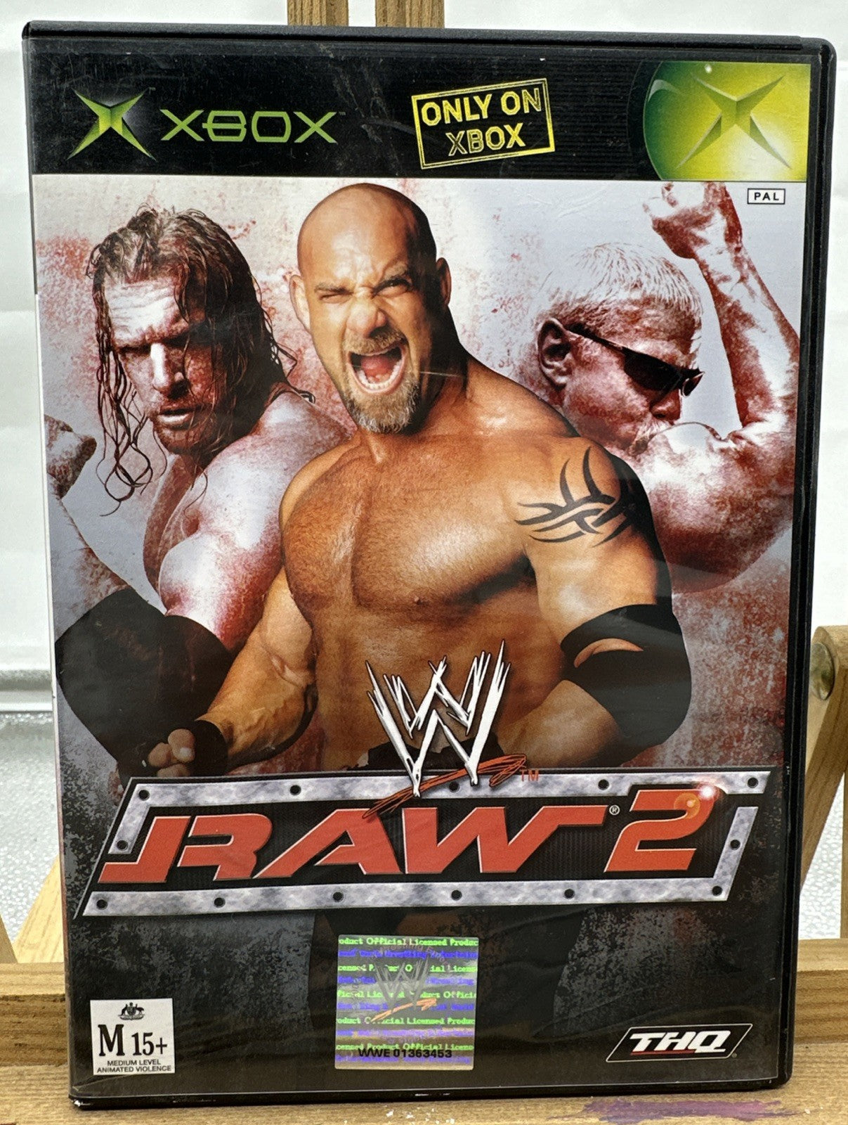 WWE Raw 2 - Microsoft Xbox In Good Condition Incomplete