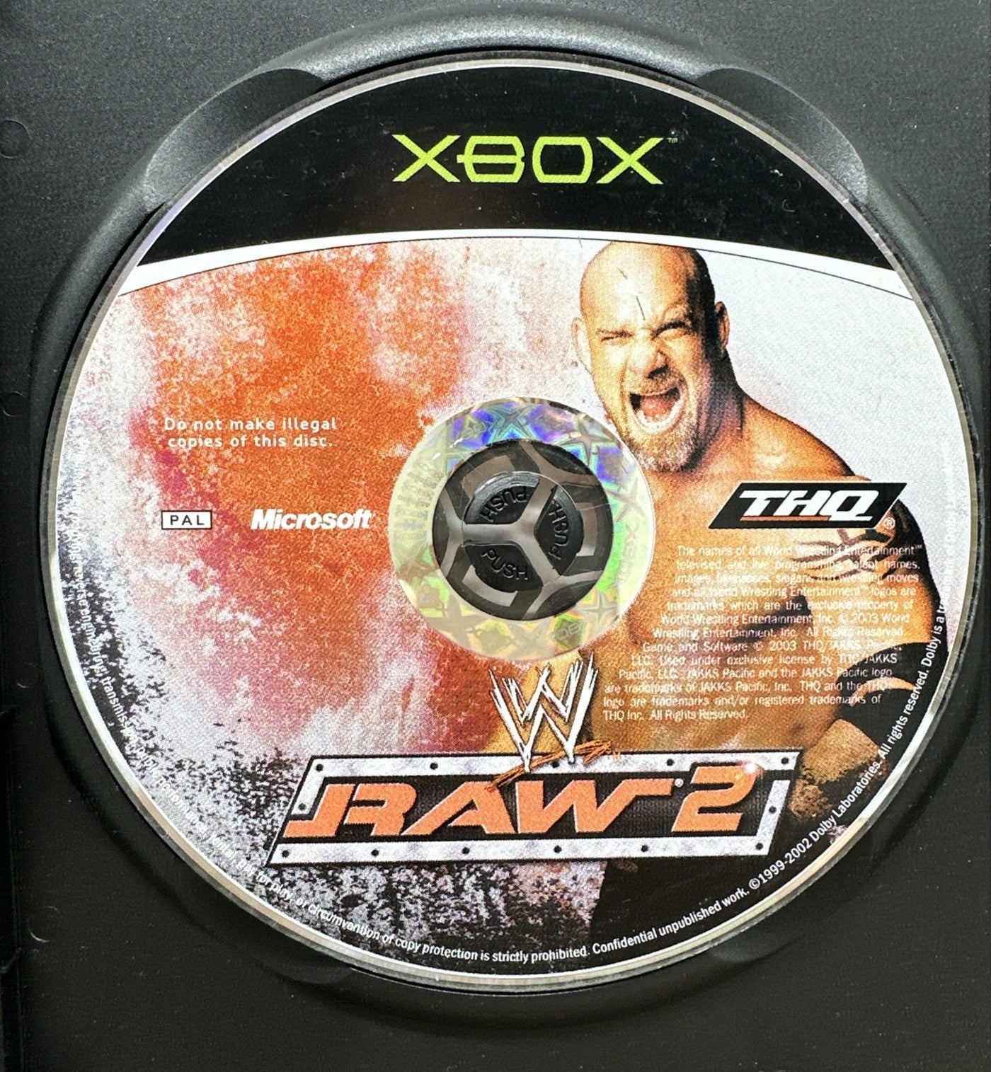 WWE Raw 2 - Microsoft Xbox In Good Condition Incomplete