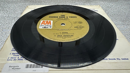 The French Song - Lucille Starr 7” Record In Good Condition 7446