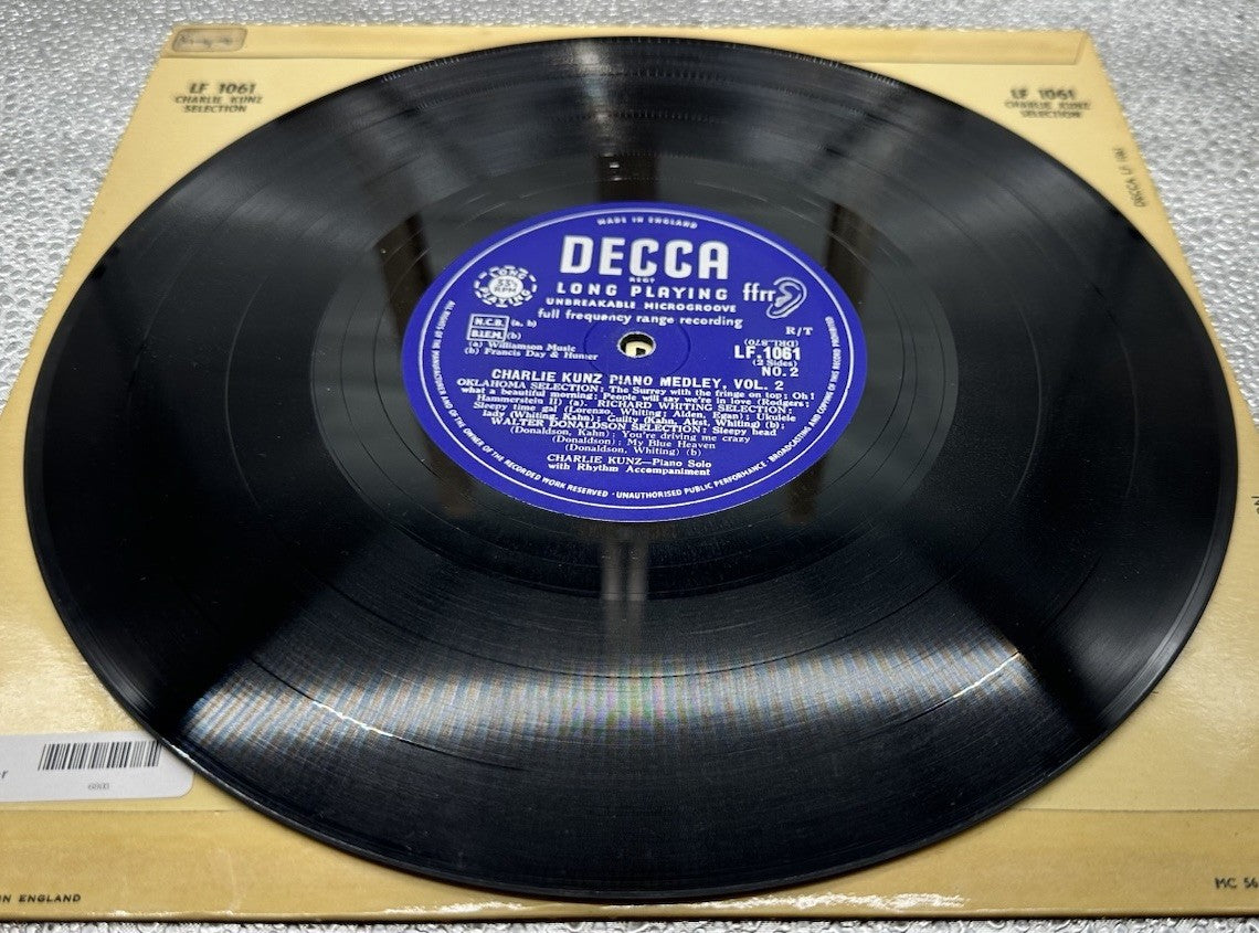 Decca Long Playing Full Frequency Range Recording 10” Record In Good Cond 6803