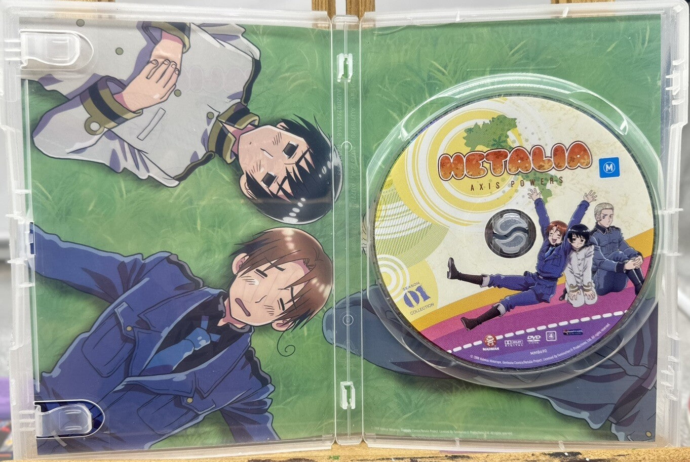 Hetalia Axis Power Season 1 Collection DVD In Good Condition 6044