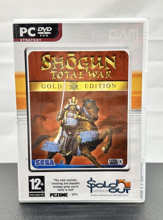 Shogun Total War Gold Edition PC Game Windows - In Good Condition 9235