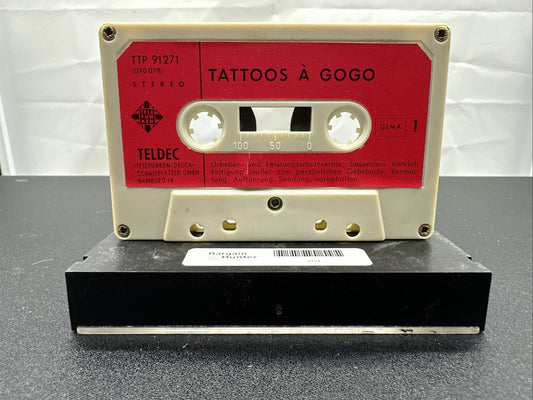 Tattoos A' Gogo Cassette Tape In OK Condition 7754