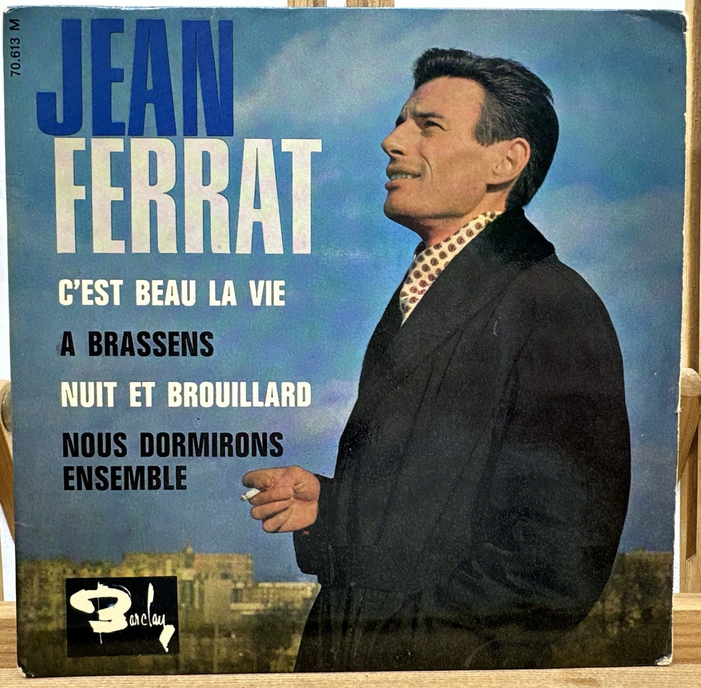 Jean Ferrat C'est Beau La Vie 7” Record France In Good Condition 7917