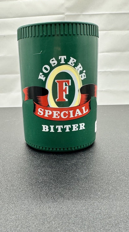 Vintage Foster's Special Bitter BEER Hard Plastic Stubby Holder In OK Cond 9103