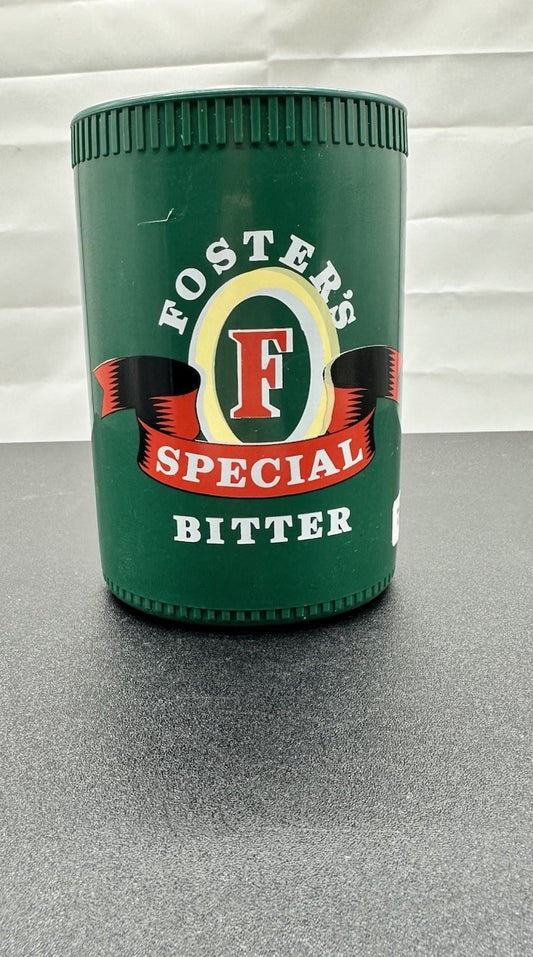 Vintage Foster's Special Bitter BEER Hard Plastic Stubby Holder In OK Cond 9103