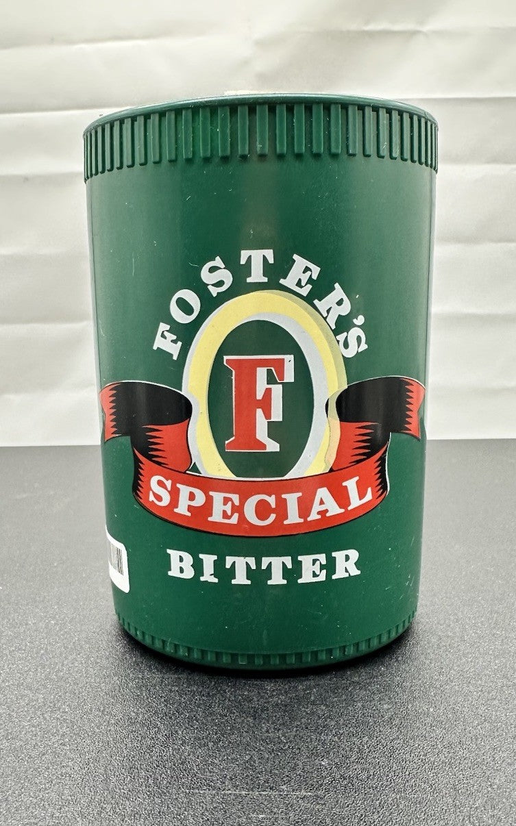 Vintage Foster's Special Bitter BEER Hard Plastic Stubby Holder In OK Cond 9103