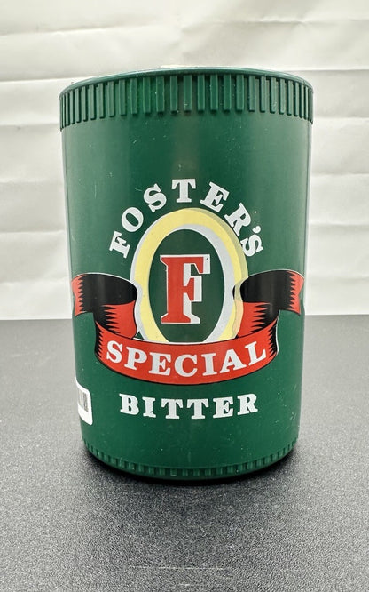 Vintage Foster's Special Bitter BEER Hard Plastic Stubby Holder In OK Cond 9103