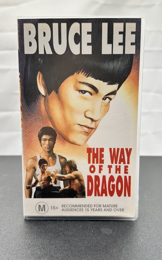Bruce Lee The Way Of The Dragon  VHS Tape In Good Condition 9098