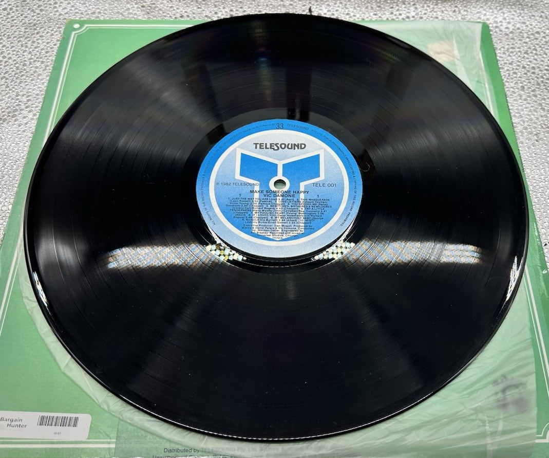 Vic Damone - Make Someone Happy Record In Good Condition 6849