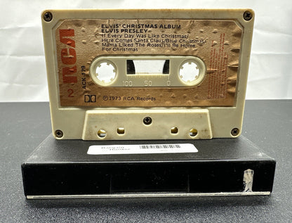 Elvis' Christmas Album Cassette Tape In OK Condition 8070