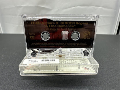 A Fine Romance : Fred Astaire & Ginger Rogers Cassette Tape In Good Cond 7537