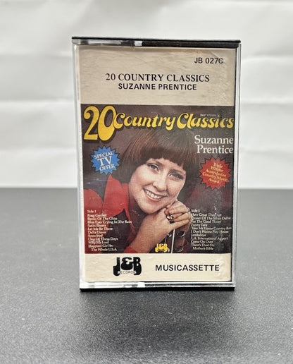20 Country Classics : Suzanne Prentice Cassette Tape In Good Condition 7964