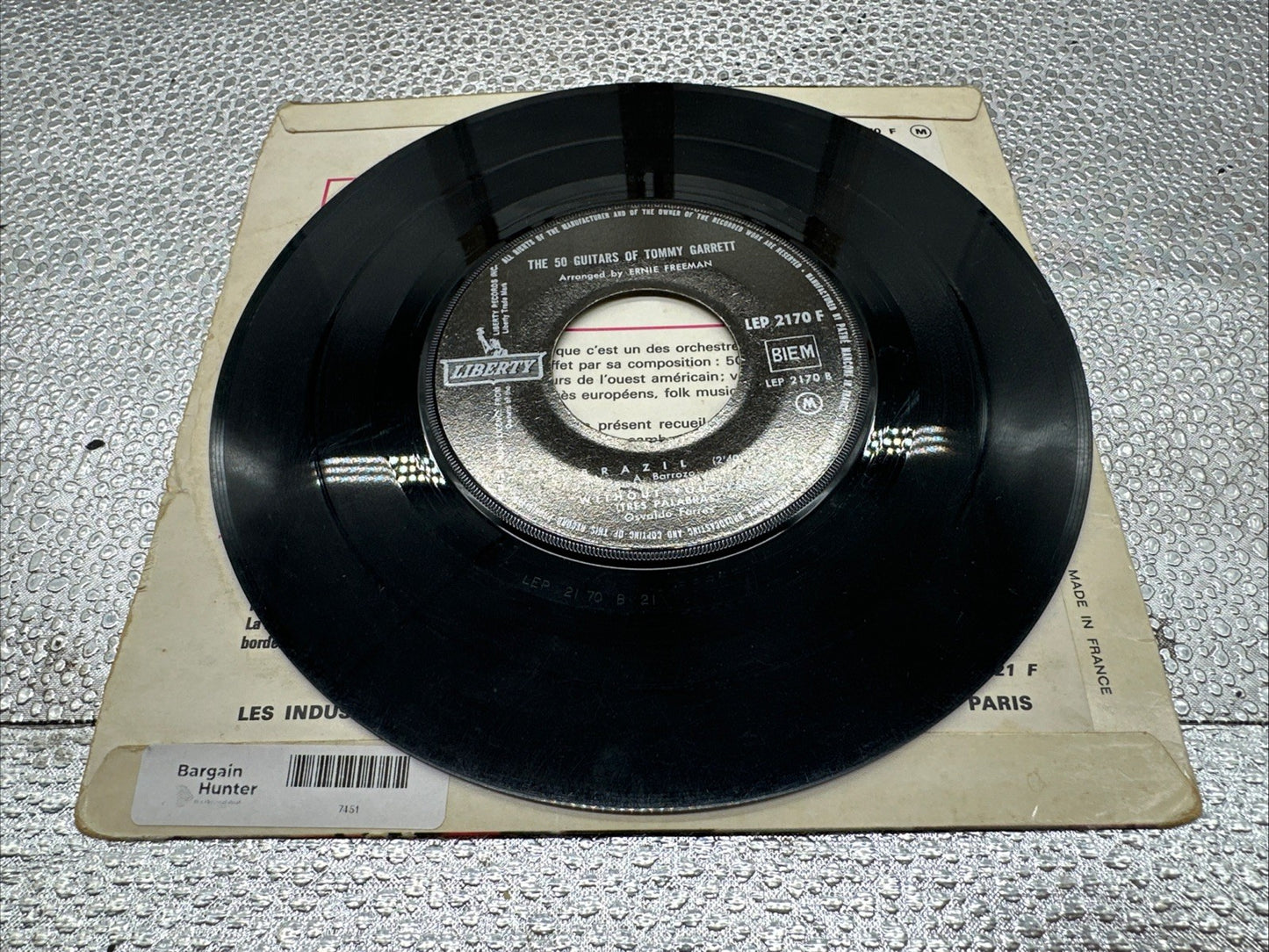 The 50 Guitars Of Tommy Garrett – Maria Elena 7” Record In Good Condition 7451