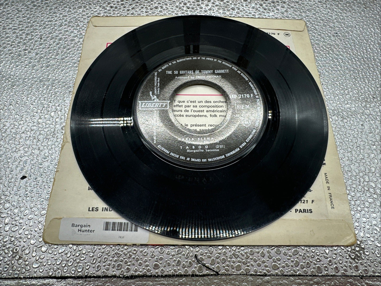 The 50 Guitars Of Tommy Garrett – Maria Elena 7” Record In Good Condition 7451