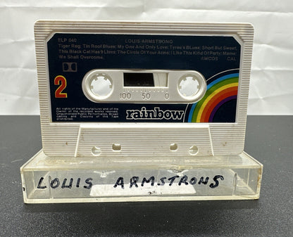 Louis Armstrong Cassette Tape In OK Condition 7843