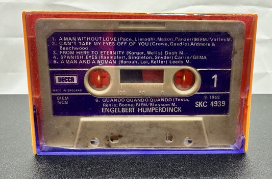 Engelbert Humperdinck Cassette Tape In OK Condition 7827