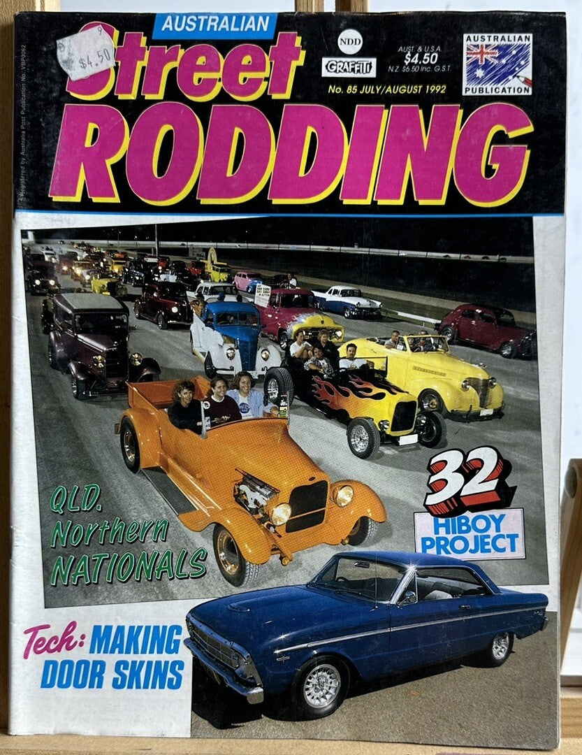 Graffiti Australian Street Rodding Magazine No.85 July/August 1992 In VGC