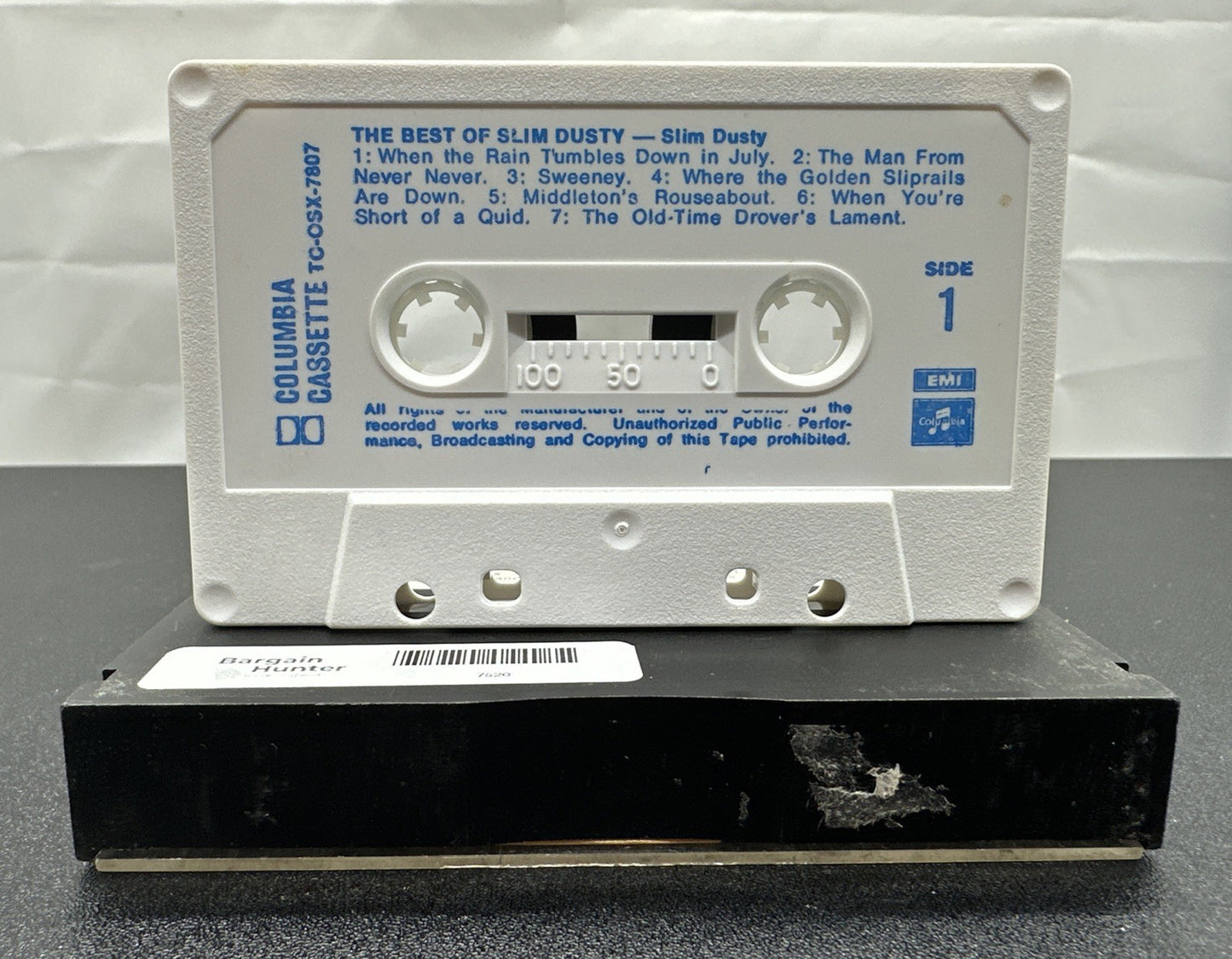 The Best Of Slim Dusty Cassette Tape In Good Condition 7526