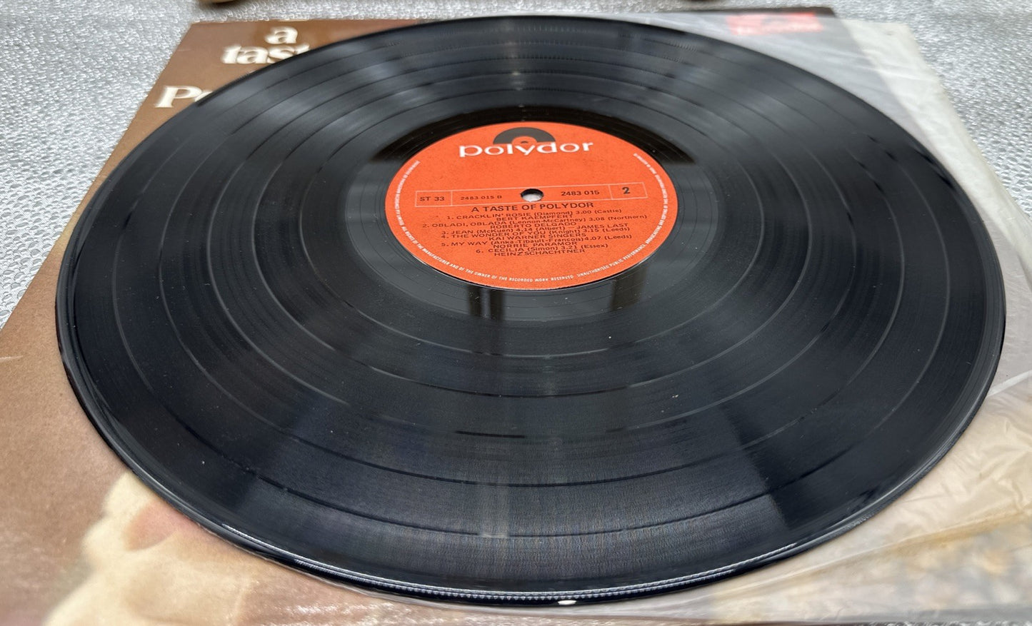A Taste Of Polydor Record In Good Condition 7424