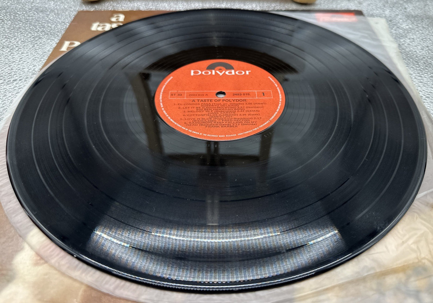 A Taste Of Polydor Record In Good Condition 7424