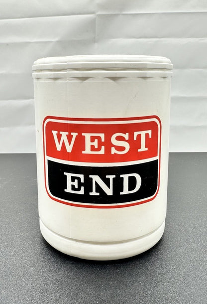 Vintage WEST END BEER Hard Plastic Stubby Holder In Good Condition  9100