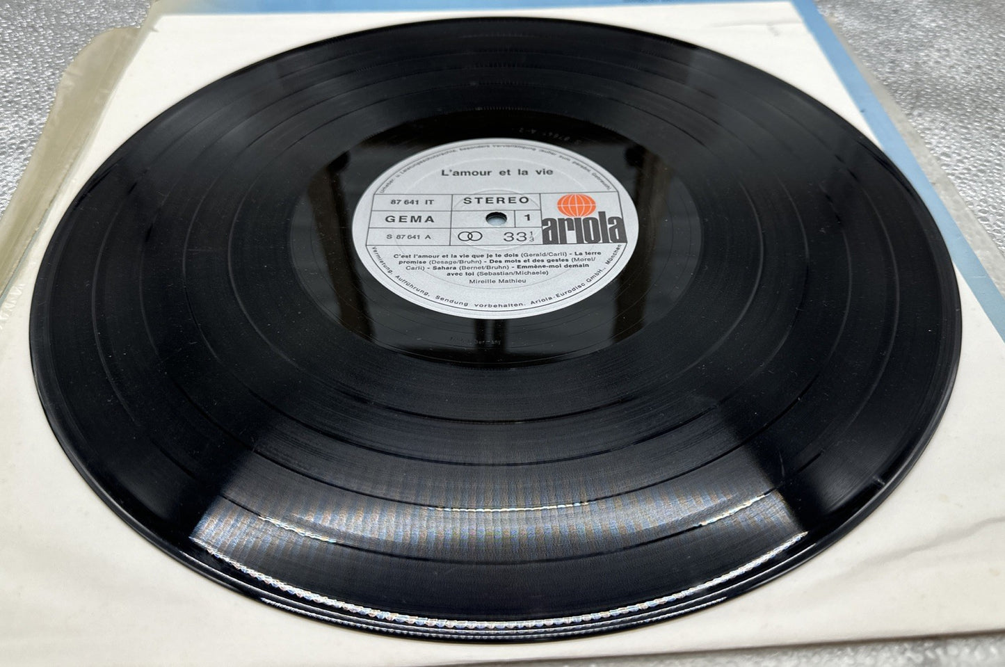 Mireille Mathieu Lamour Et La Vie Record In Good Condition 7431