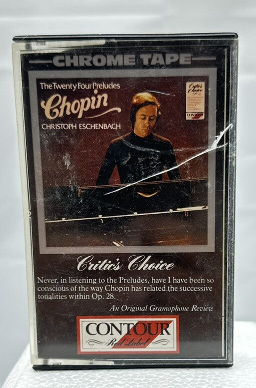 Chopin*, Christoph Eschenbach – The Twenty Four Preludes In OK Condition 4828