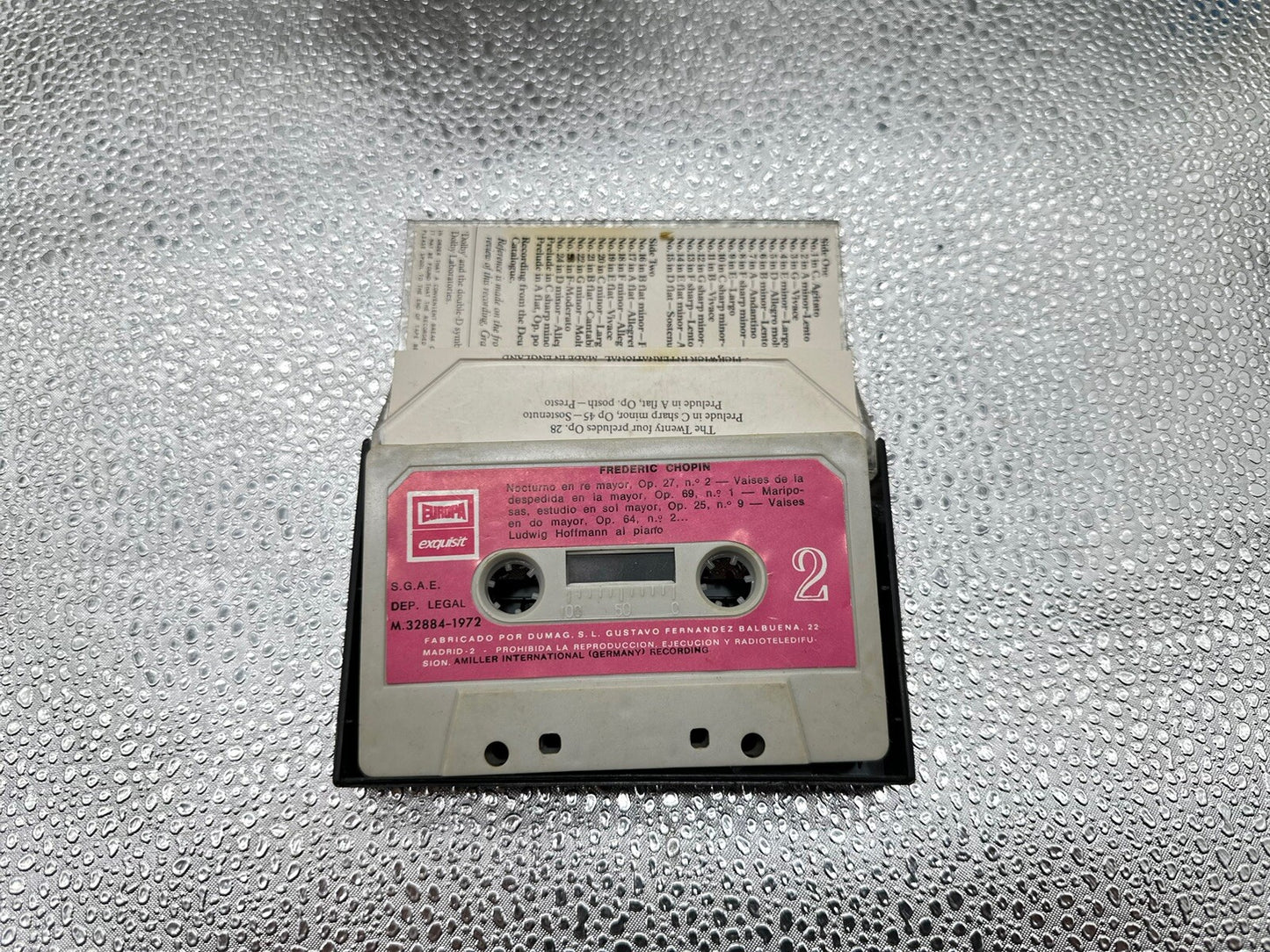 Chopin*, Christoph Eschenbach – The Twenty Four Preludes In OK Condition 4828