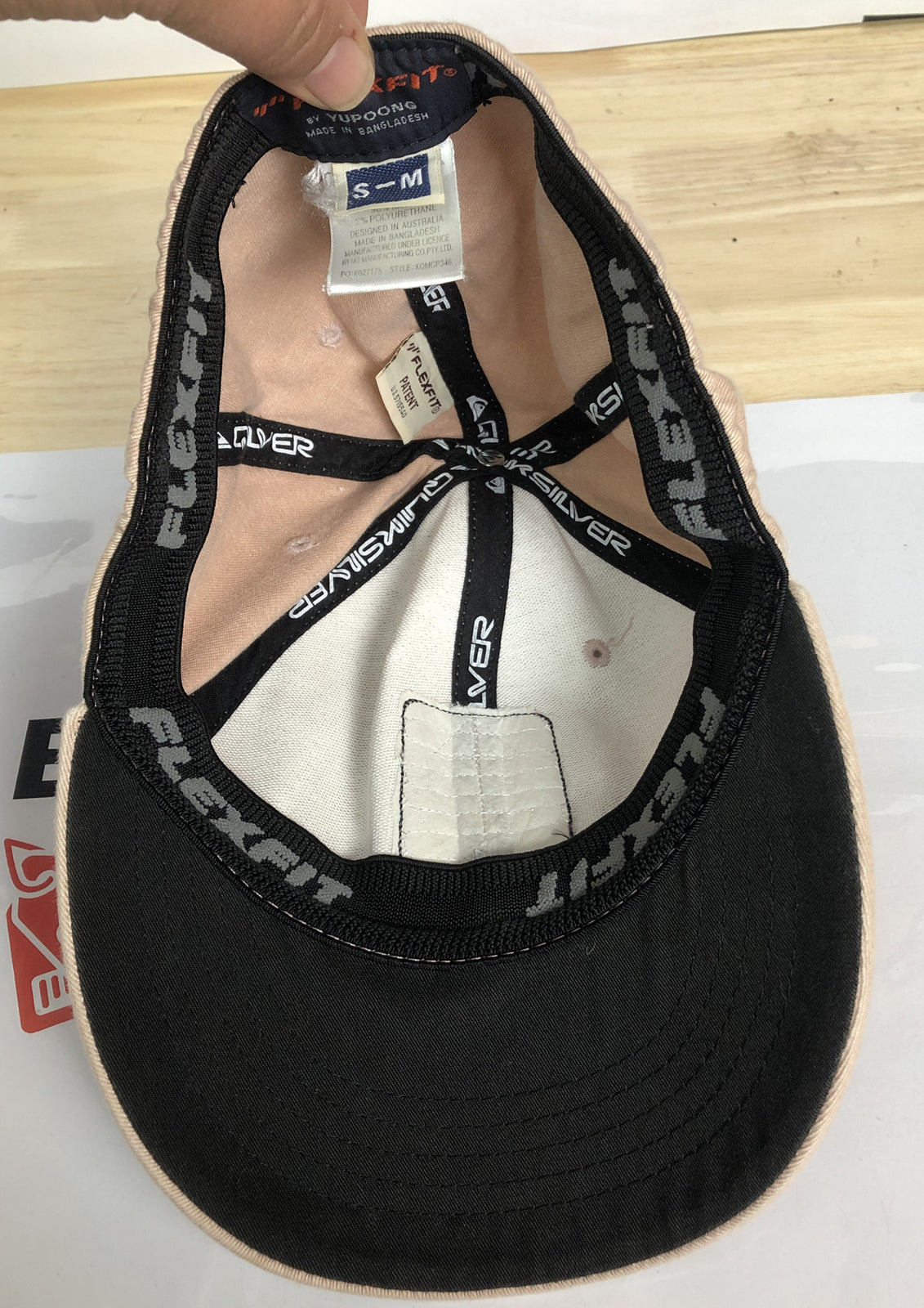 F13 Quicksliver Baseball Cap / Hat In Good Condition Flex Fit Small- Med Sizing