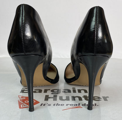 2924 French Connection Elvia 214014 Black High Heels Leather Summer Sizing 41