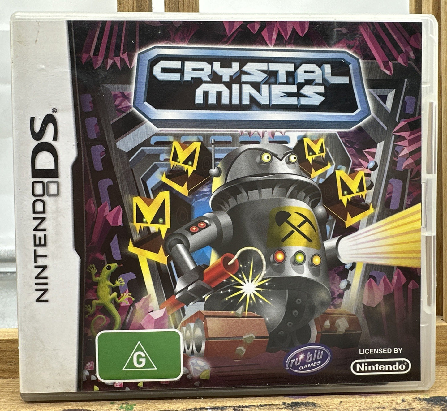 Crystal Mines Nintendo DS Complete Game 9259
