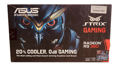 ASUS STRIX Radeon R9 380 4GB GDDR5 GAMING Graphics Card 3473