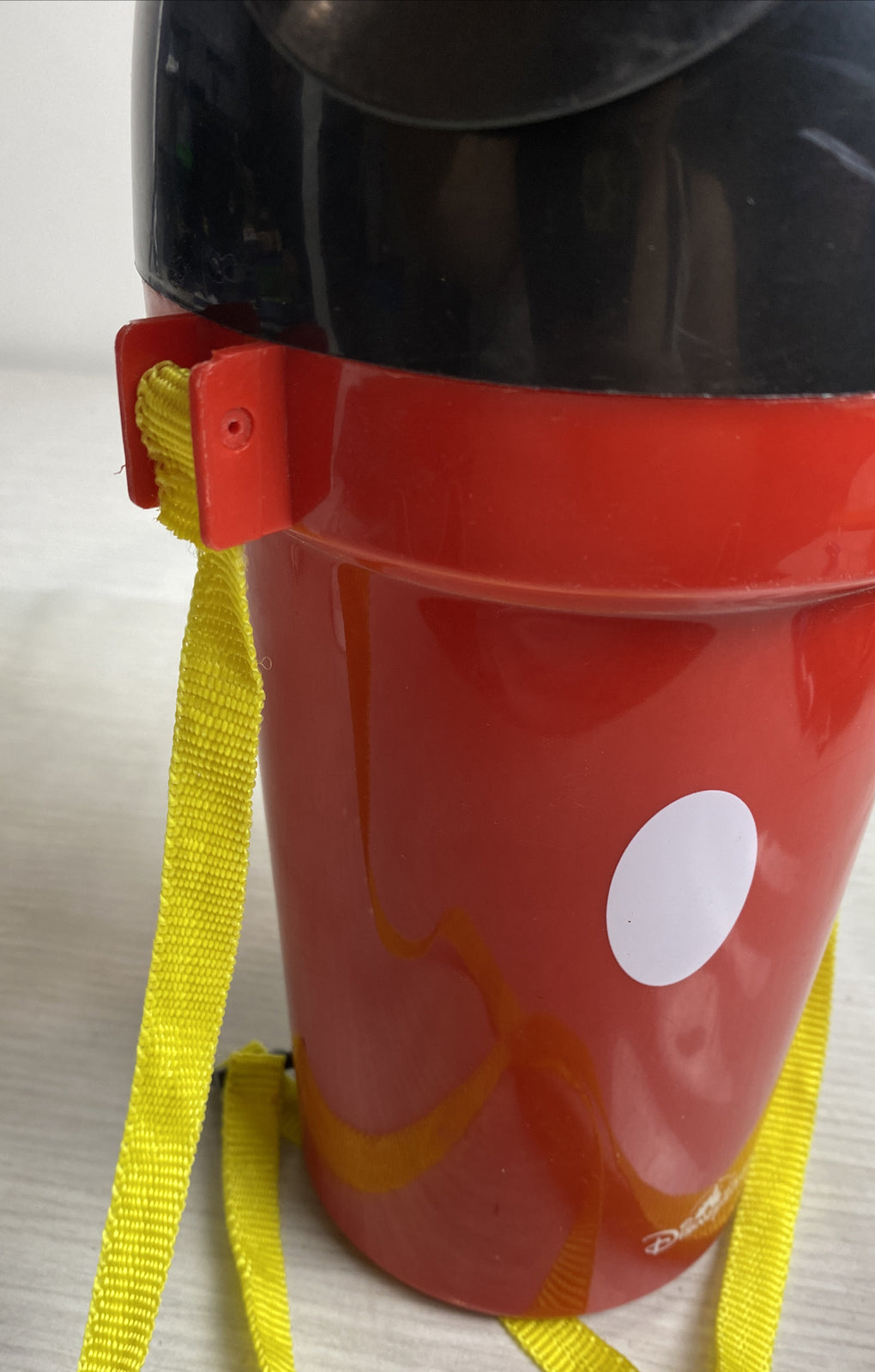Original Mickey Mouse Pop Corn Bucket Disneyland Hong Kong popcorn In VGC 4204