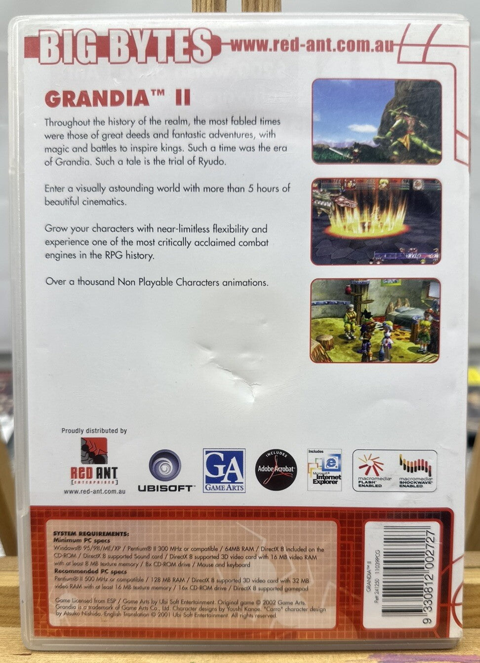 Grandia 2 PC Game Complete In Good Condition 6019