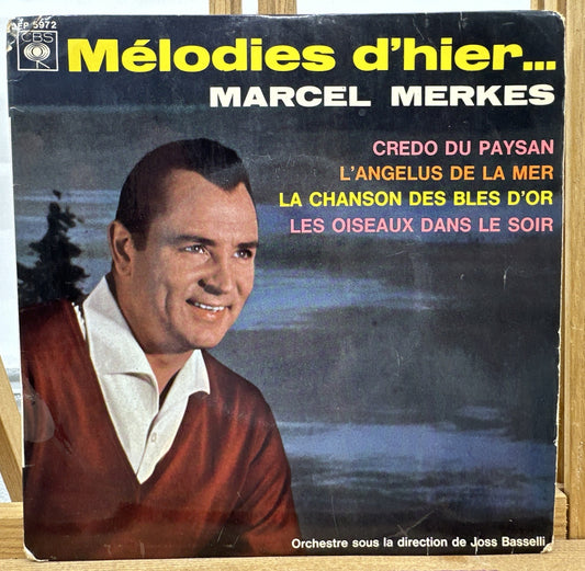 Melodies D'hier Marcel Merkes 7” Record In Good Condition 7449