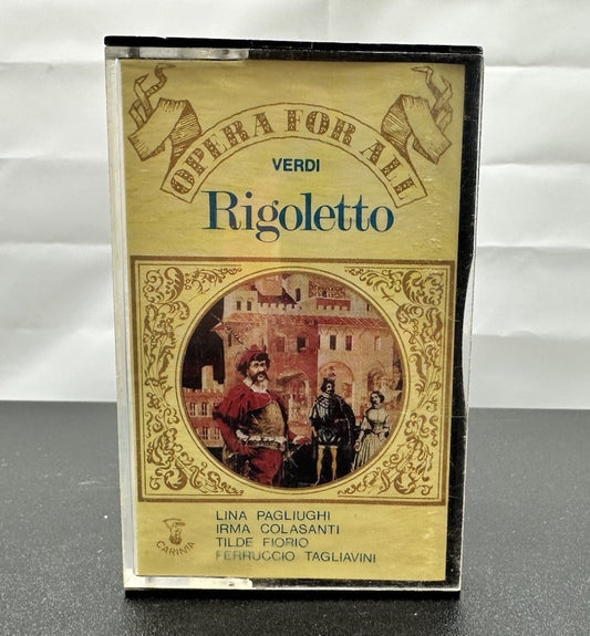 Opera For All Verdi Rigoletto Cassette Tape In Good Condition 7836