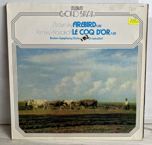 Stravinsky / Rimsky-Korsak - Firebird Suite / Le Coq D'Or Suite - 12" Record