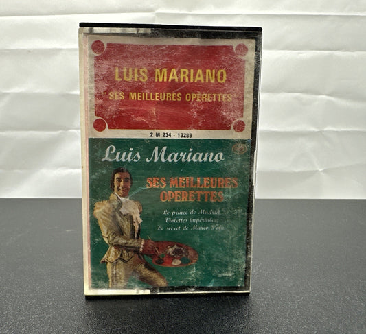 Luis Mariano Cassette Tape In OK Condition 7862