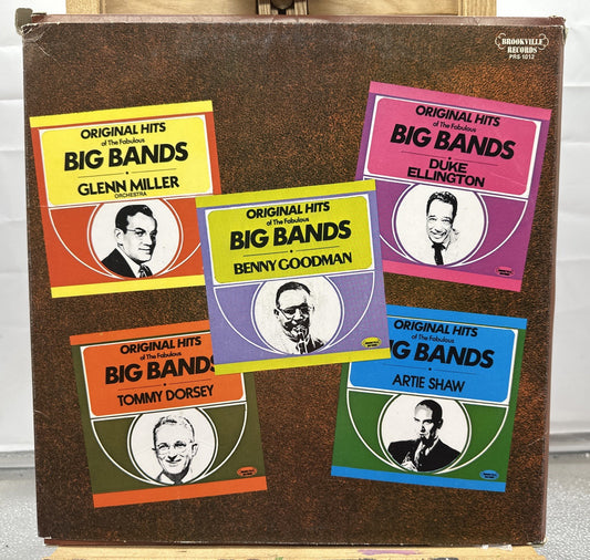 Original Hits Of The Fabulous Big Bands 5 Record Set In Good Condition 6877
