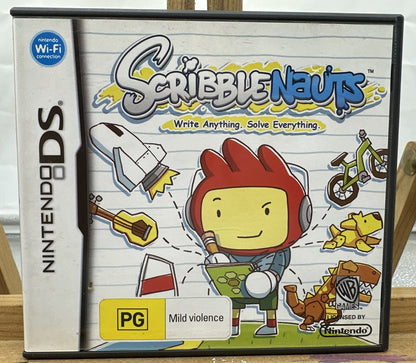 Scribblenauts Nintendo DS Complete Game 9250