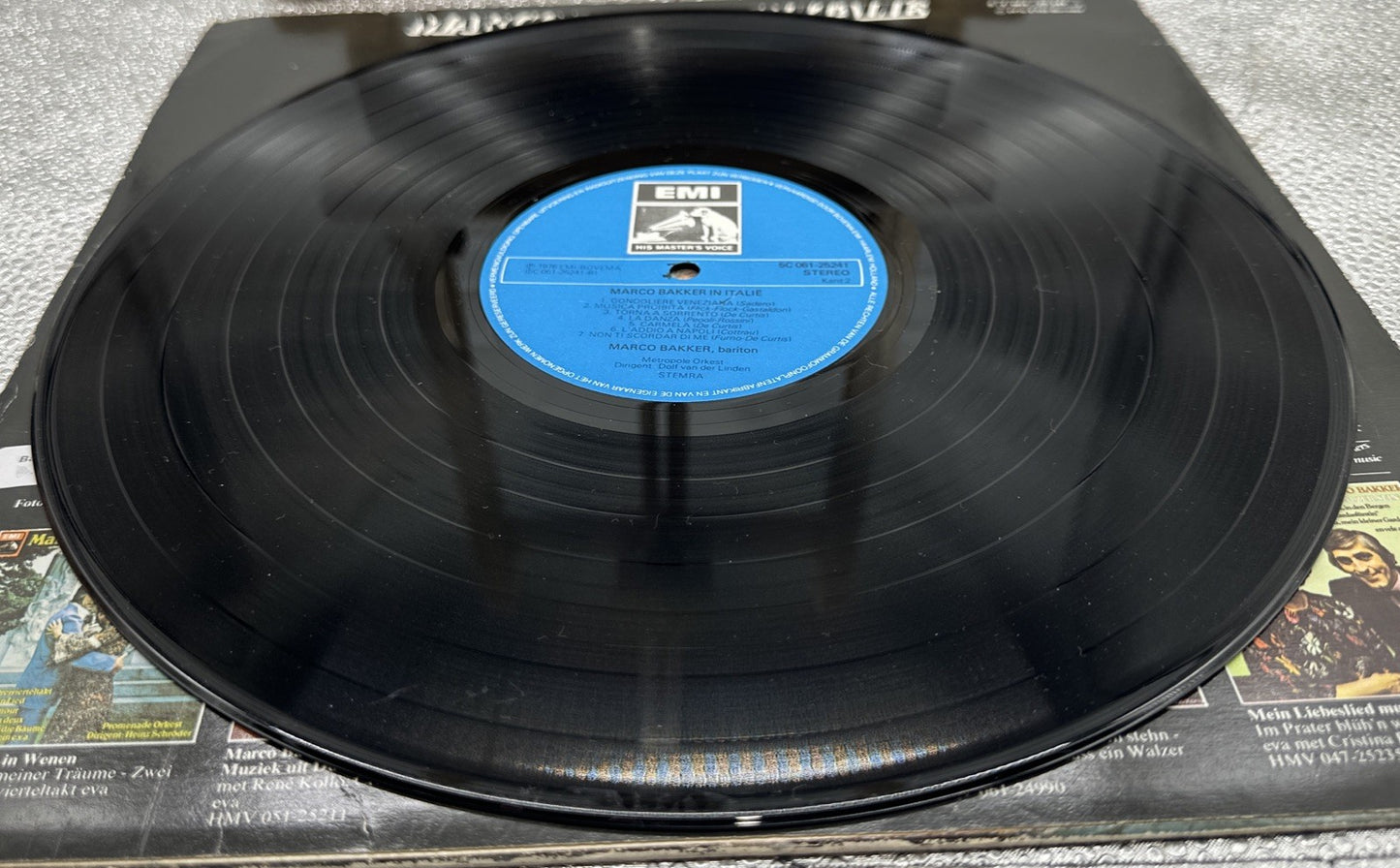Marco Bakker In Italië Record In Good Condition 6956