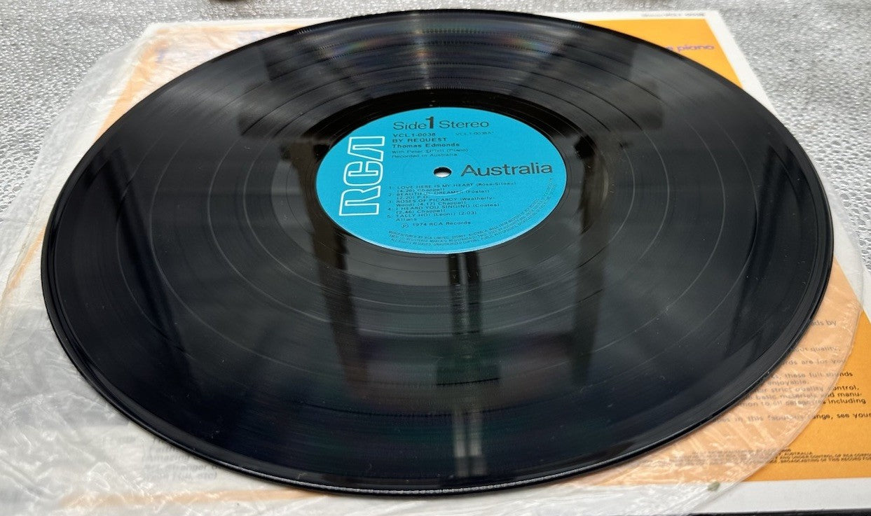 By Request Thomas Edmonds With Peter Tillett At The Piano Record In GC 6442