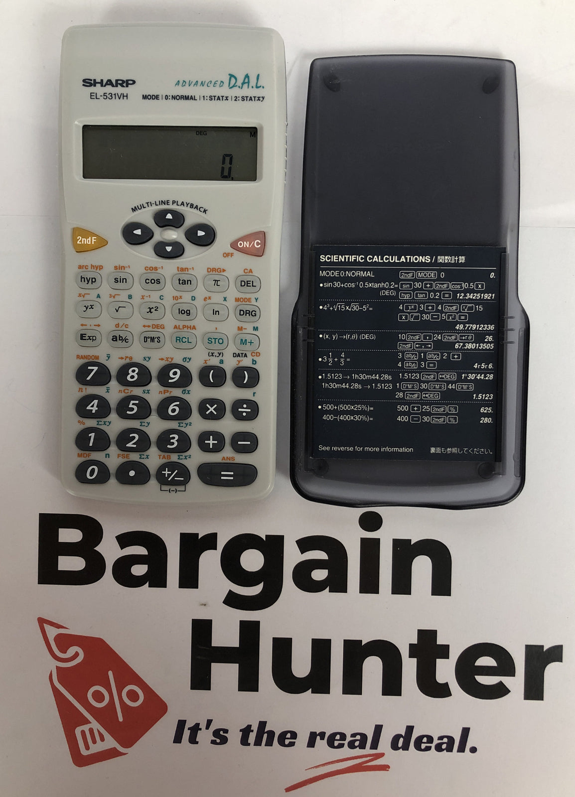 M696 Sharp D.A.L. EL-531VH Scientific Calculator