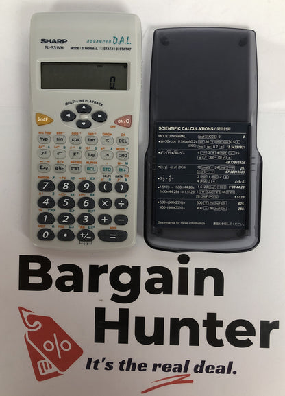 M696 Sharp D.A.L. EL-531VH Scientific Calculator
