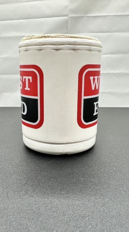 Vintage WEST END BEER Hard Plastic Stubby Holder In OK Condition  9101