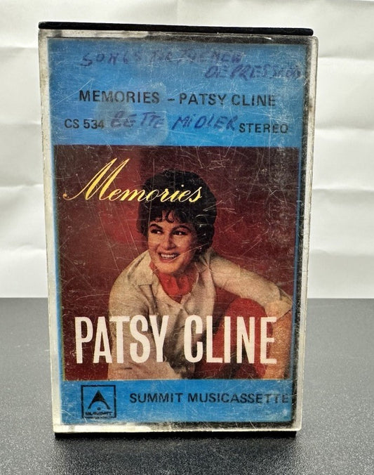 Memories : Patsy Cline Cassette Tape In OK Condition 7663